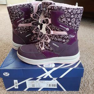 GEOX WINTER WATERPROOF ANKLE BOOTS SIZE 3,5